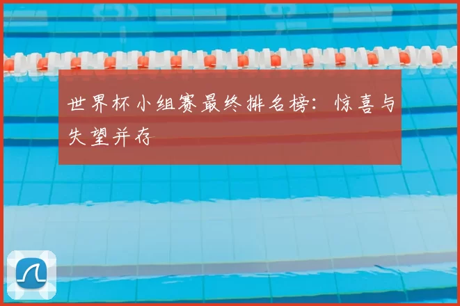 世界杯小组赛最终排名榜:惊喜与失望并存
