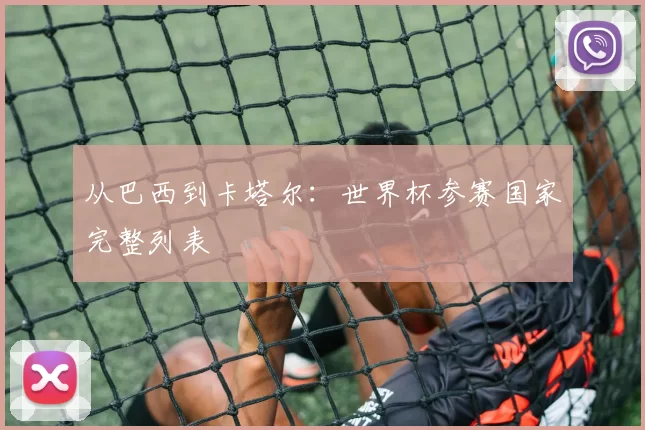 从巴西到卡塔尔:世界杯参赛国家完整列表